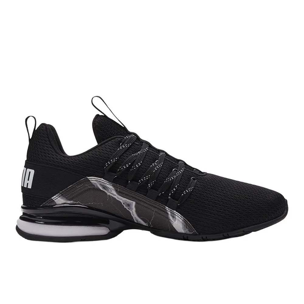 Puma shoes - PUMA Axelion Refresh Lava Running - 37899601 - Black 5