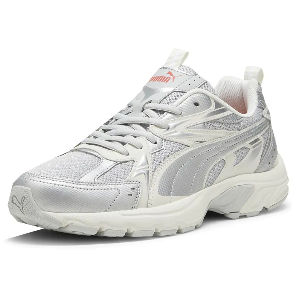 Puma shoes - PUMA Milenio Tech Lace Up - 39232206 - Silver 0