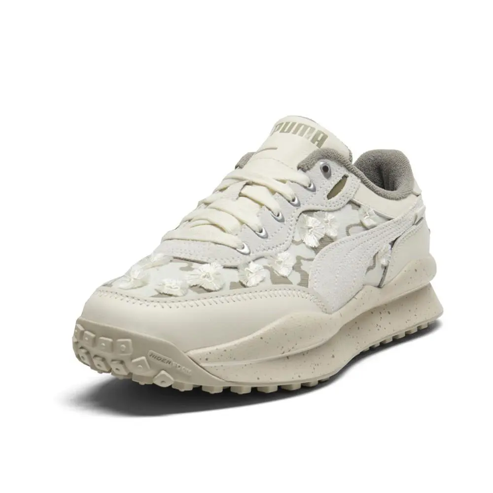 Puma shoes - PUMA Style Rider Trim Floral Lace Up - 40353201 - White 0