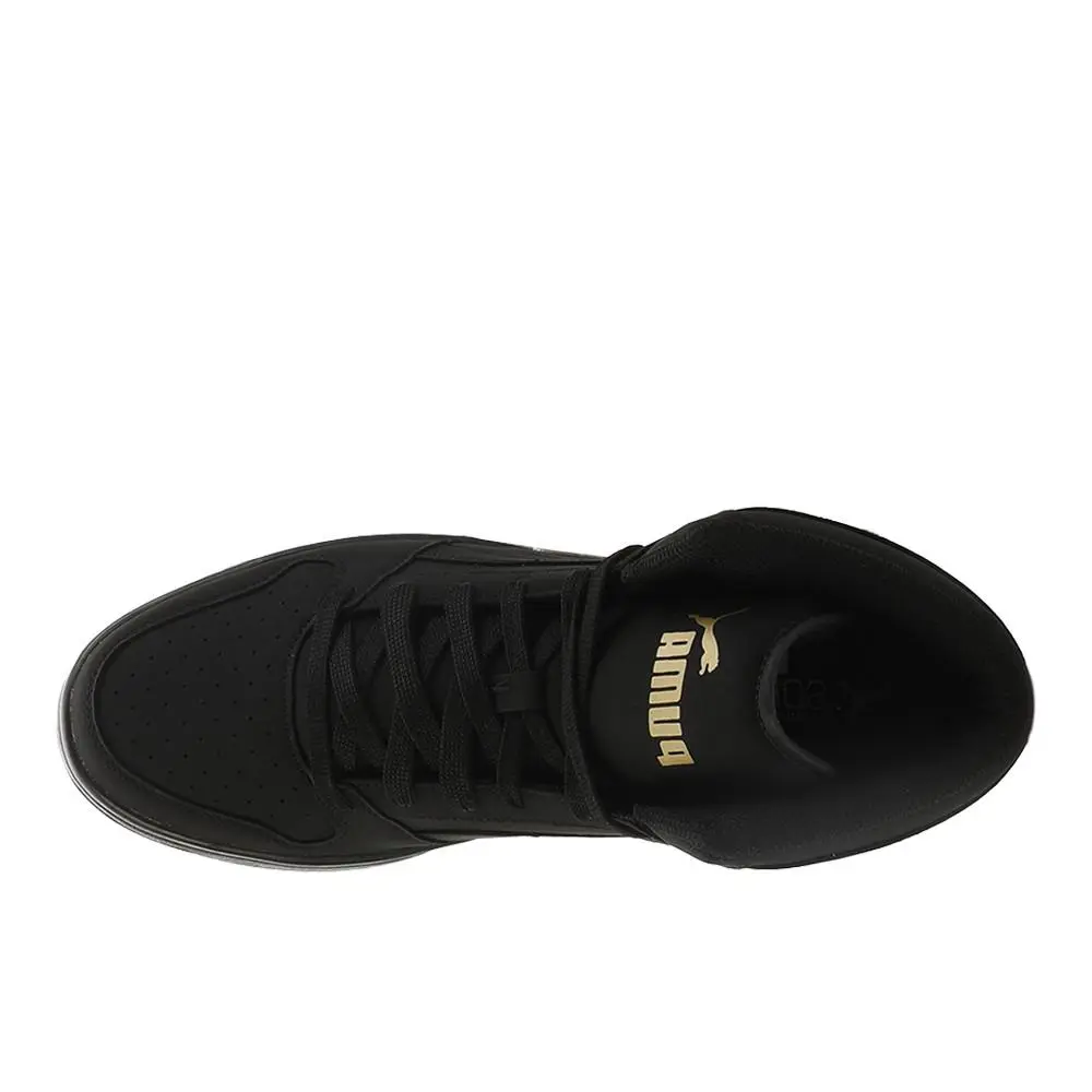 Puma shoes - PUMA Rebound Layup Nubuck Lace Up - 38127706 - Black 2