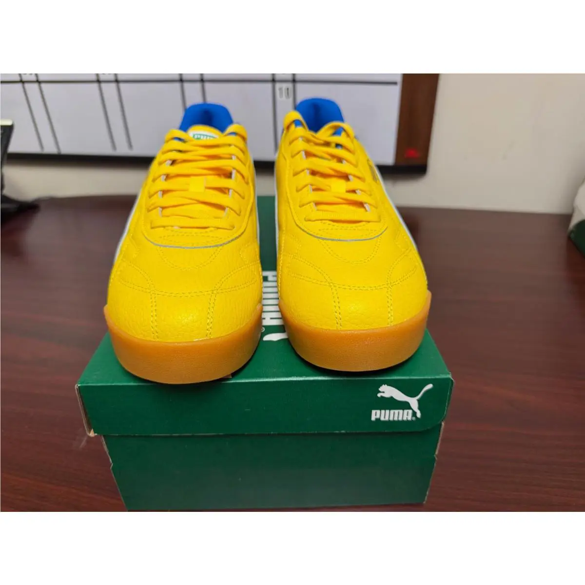 Puma shoes - PUMA Roma - Roma - 39772004 - Yellow (UPC: 197673490105) 2