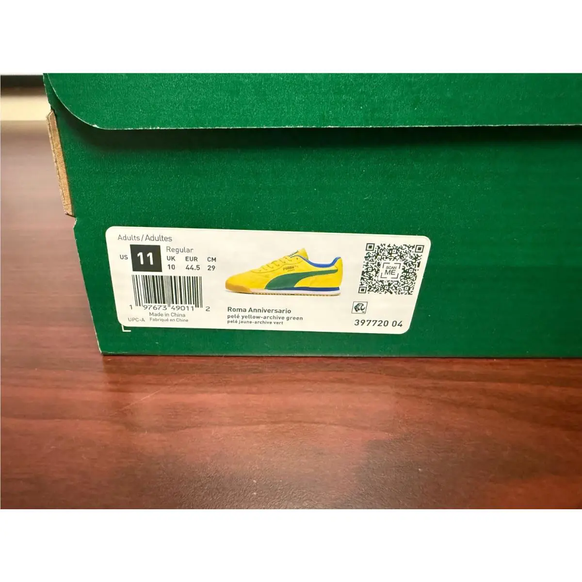 Puma shoes - PUMA Roma - Roma - 39772004 - Yellow (UPC: 197673490105) 6