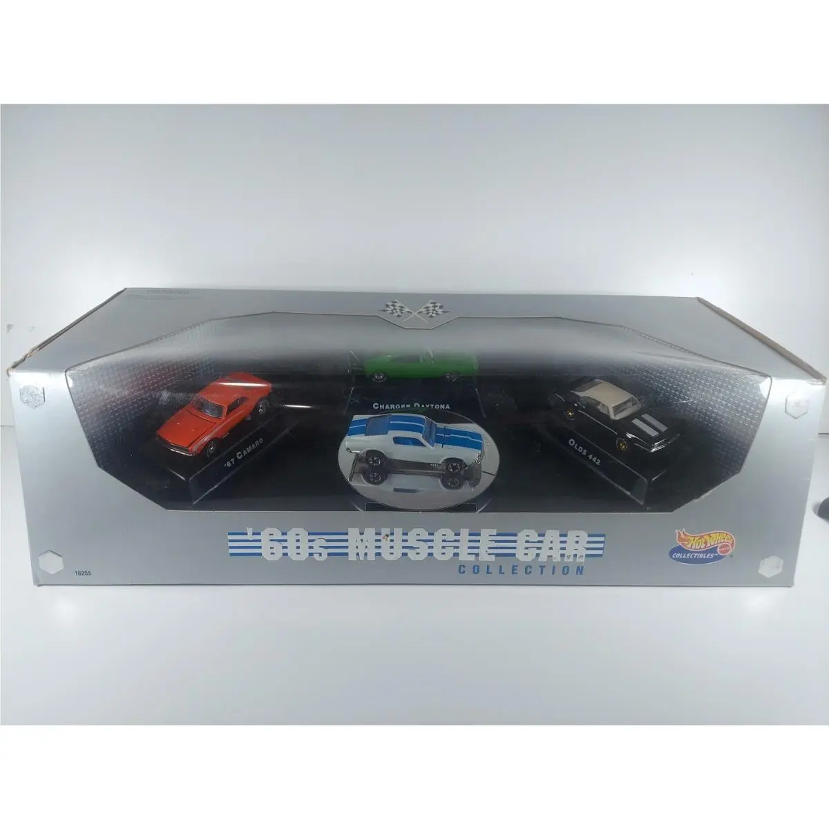 1996 Hot Wheels `60`s Muscle Car Camaro Mustang Olds 442 Charger Bad Box