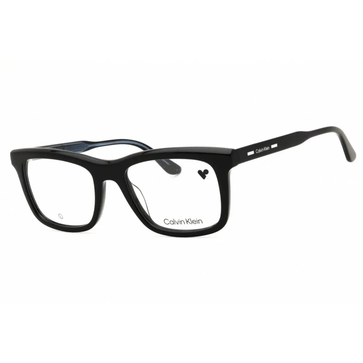 Calvin Klein Men`s Eyeglasses Black Acetate Rectangular Shape Frame CK24542 001
