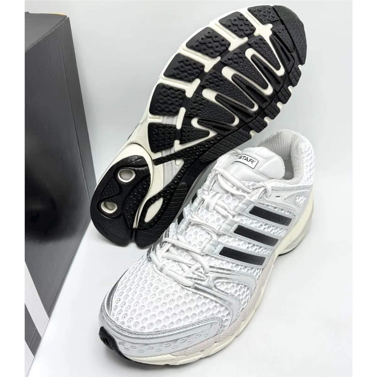Adidas shoes - Adistar Control 5 - Adistar Control - KI6121 - Silver Metallic/Grey One/Core Black 12