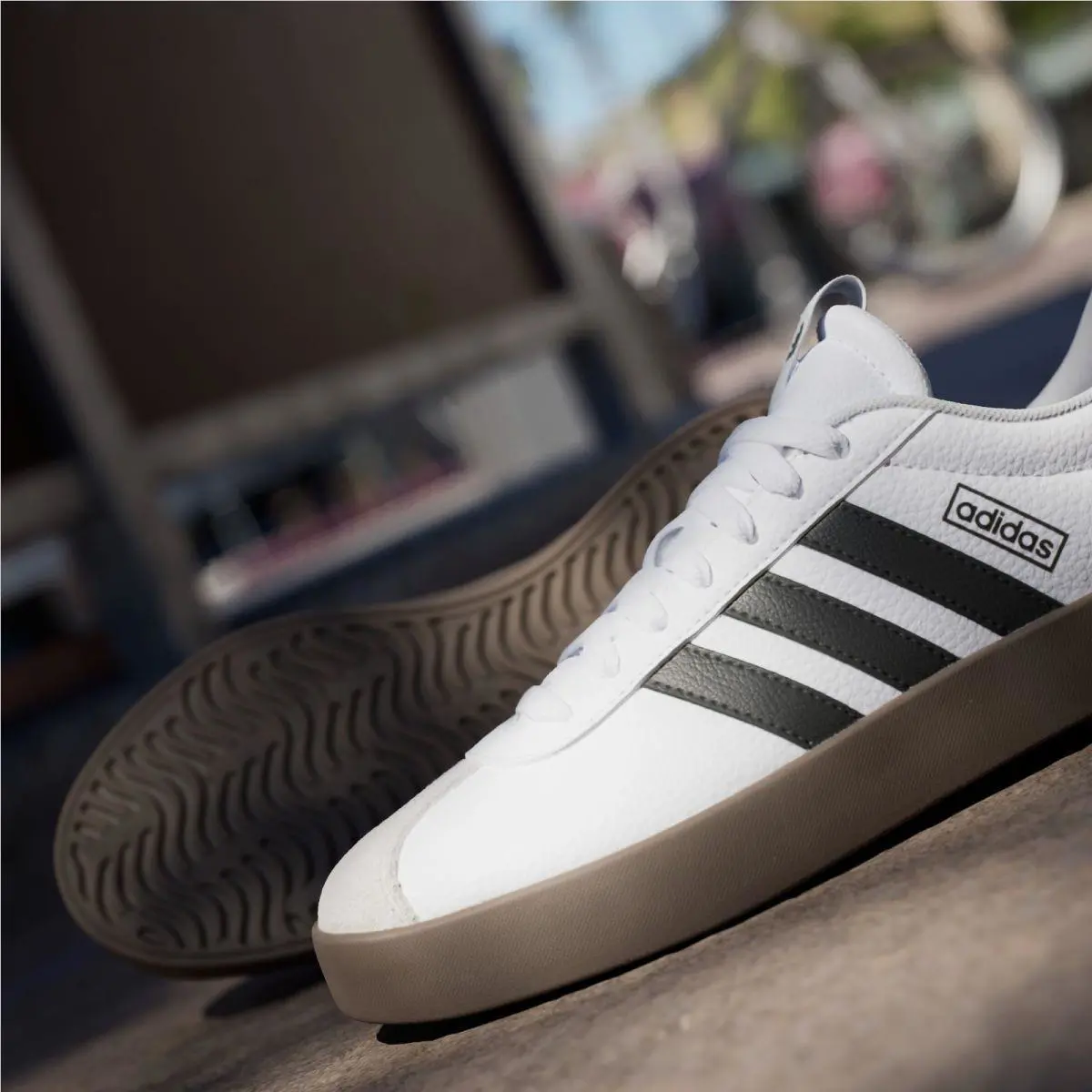 Adidas shoes - CLOUD WHITE/CORE BLACK/GREY 7