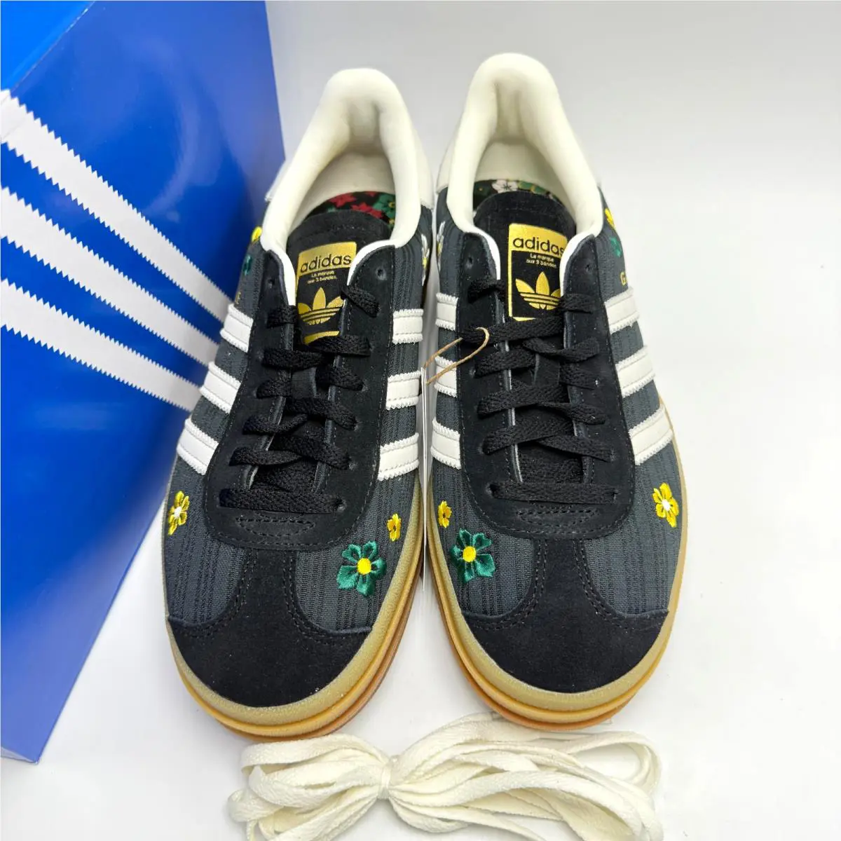 Adidas shoes - adidas Gazelle - Gazelle - IH1922 - Core Black/Off White/EQT Yellow 0