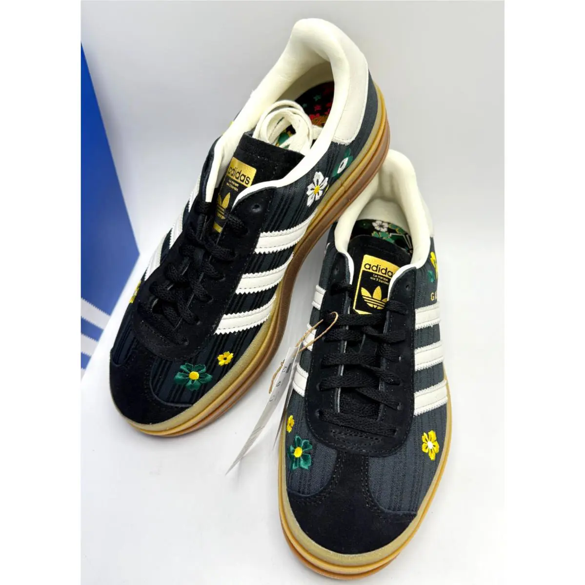 Adidas shoes - adidas Gazelle - Gazelle - IH1922 - Core Black/Off White/EQT Yellow 5