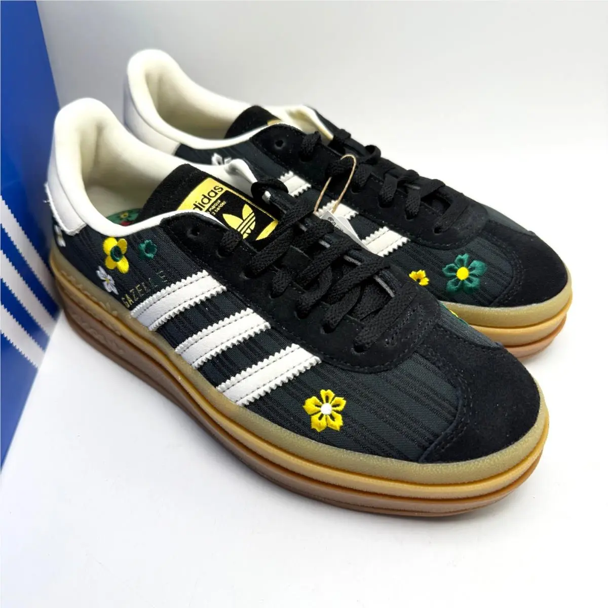 Adidas shoes - adidas Gazelle - Gazelle - IH1922 - Core Black/Off White/EQT Yellow 10