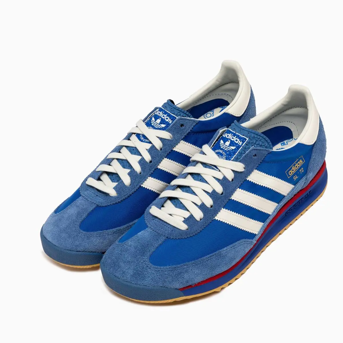Adidas shoes - adidas SL 72 - IG2132 - Blue, Manufacturer: Blue / Core White / Better Scarlet 10