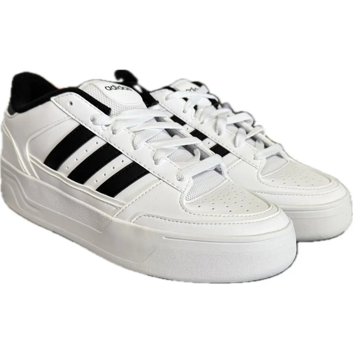 Adidas Women’s Break Start Bold W White/black Low Basketball Sneakers JP7526