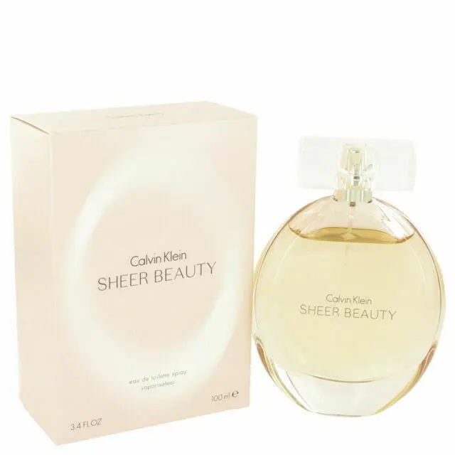 Calvin Klein Sheer Beauty Women`s Eau de Toilette - 3.4oz