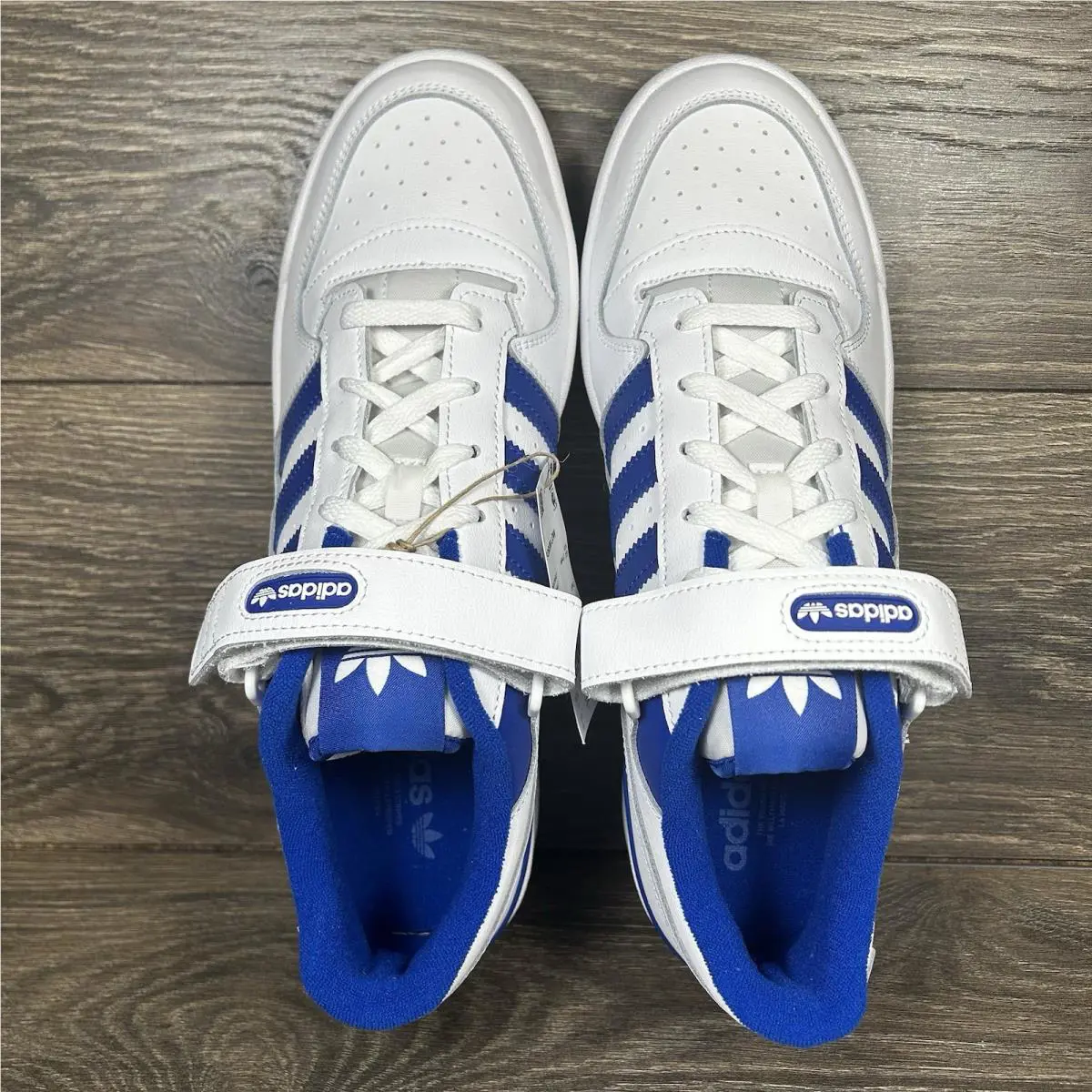 Adidas shoes - adidas Forum Low - Forum Low - White, Blue 4