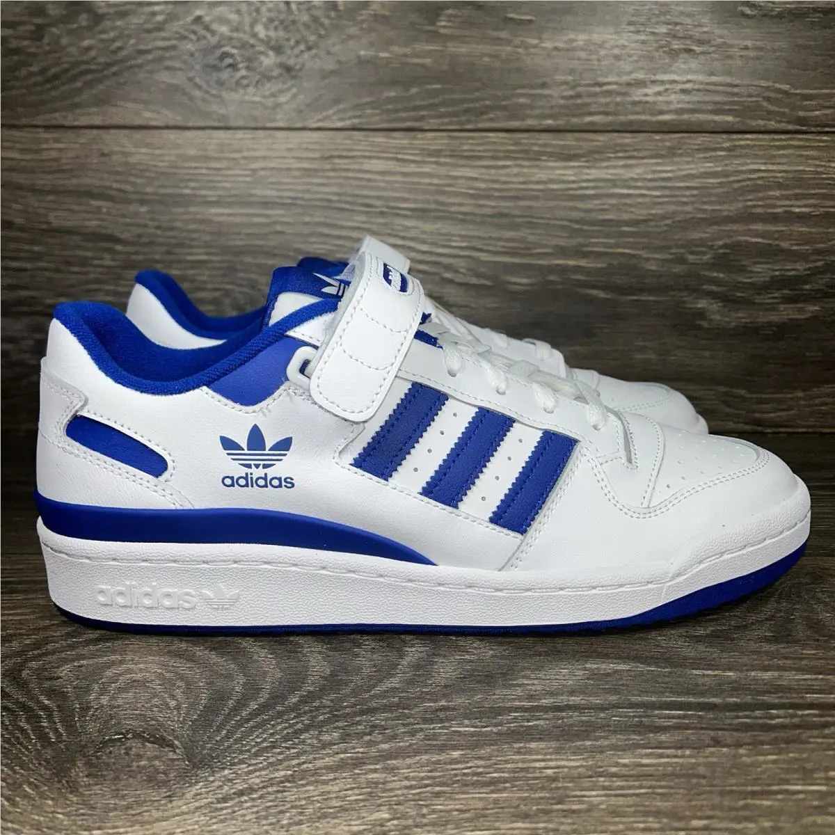 Adidas shoes - adidas Forum Low - Forum Low - White, Blue 8