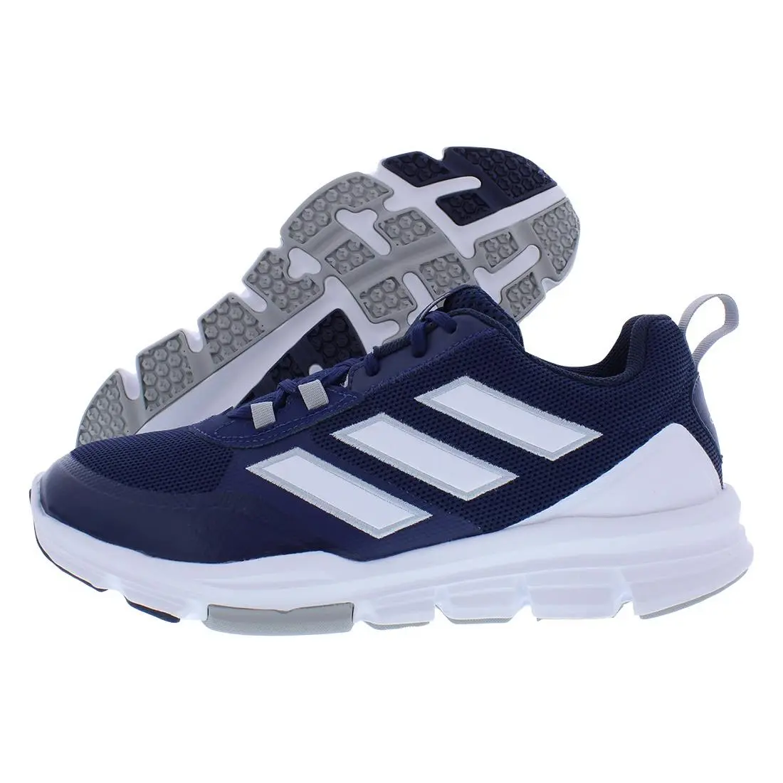 Adidas shoes - Navy Blue/White/Silver Metallic, Main: Blue 3