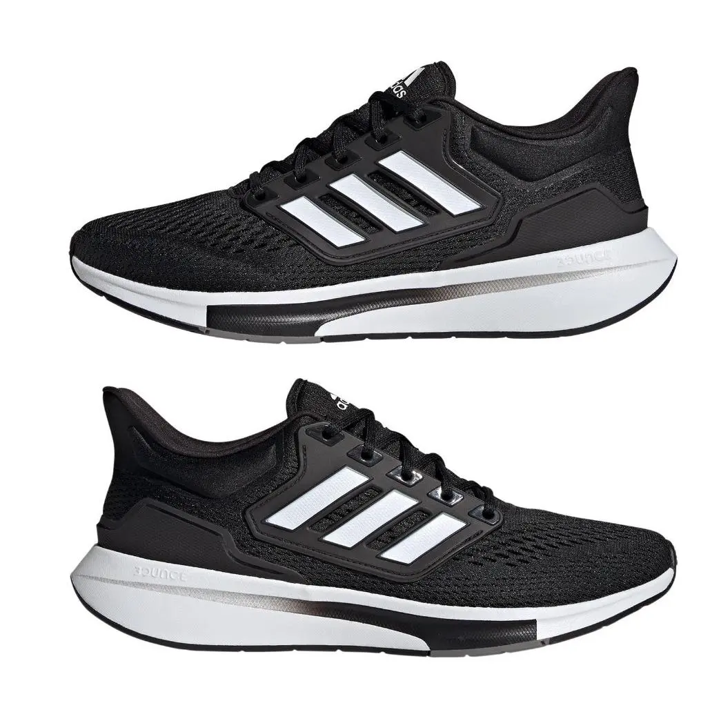 Adidas shoes - EQ21 RUN - RUN - GY2190 - BLACK/WHITE 0