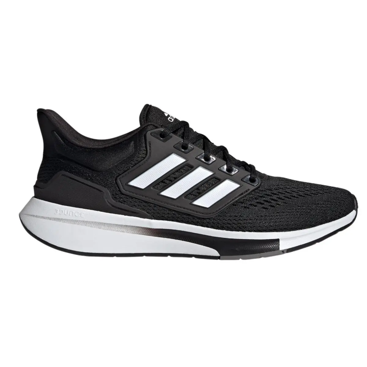 Adidas shoes - EQ21 RUN - RUN - GY2190 - BLACK/WHITE 1