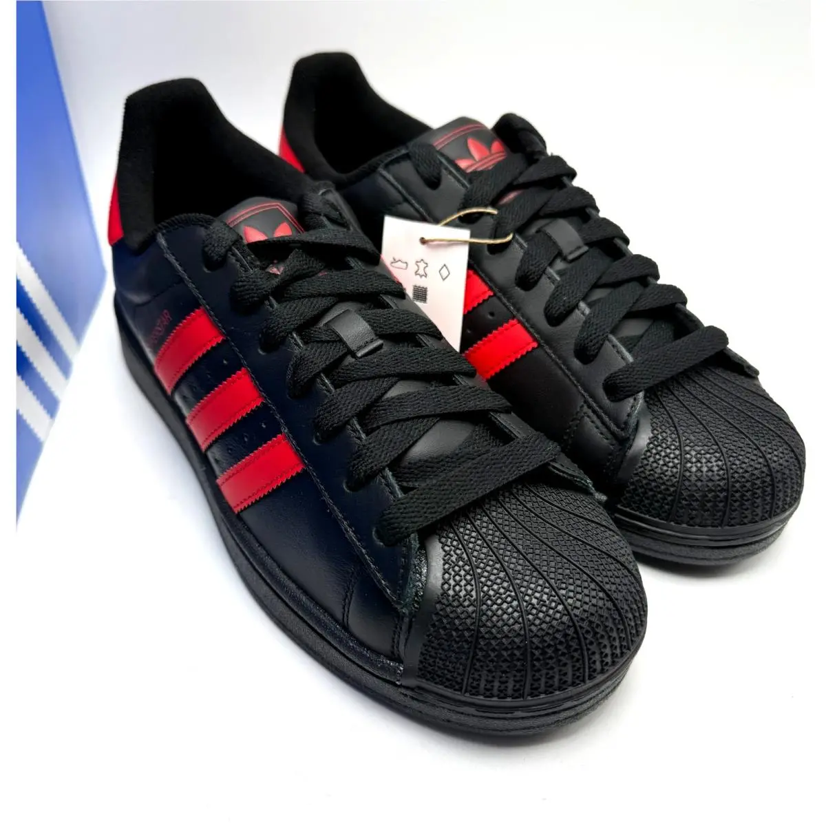 Adidas shoes - adidas Superstar - Superstar - IH4172 - Core Black/Better Scarlet/Core Black 2