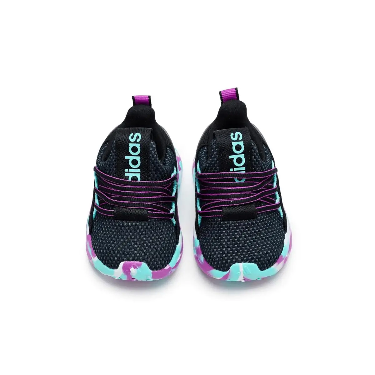 Adidas shoes - Black/Purple Burst/Flash Aqua 0