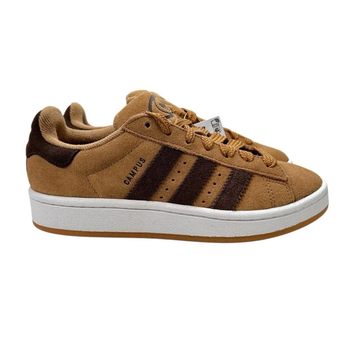 Adidas Campus 00s Cardboard Brown Shoes JI1022 Youth Boy`s Sizes 4 - 6 Y GS - Brown