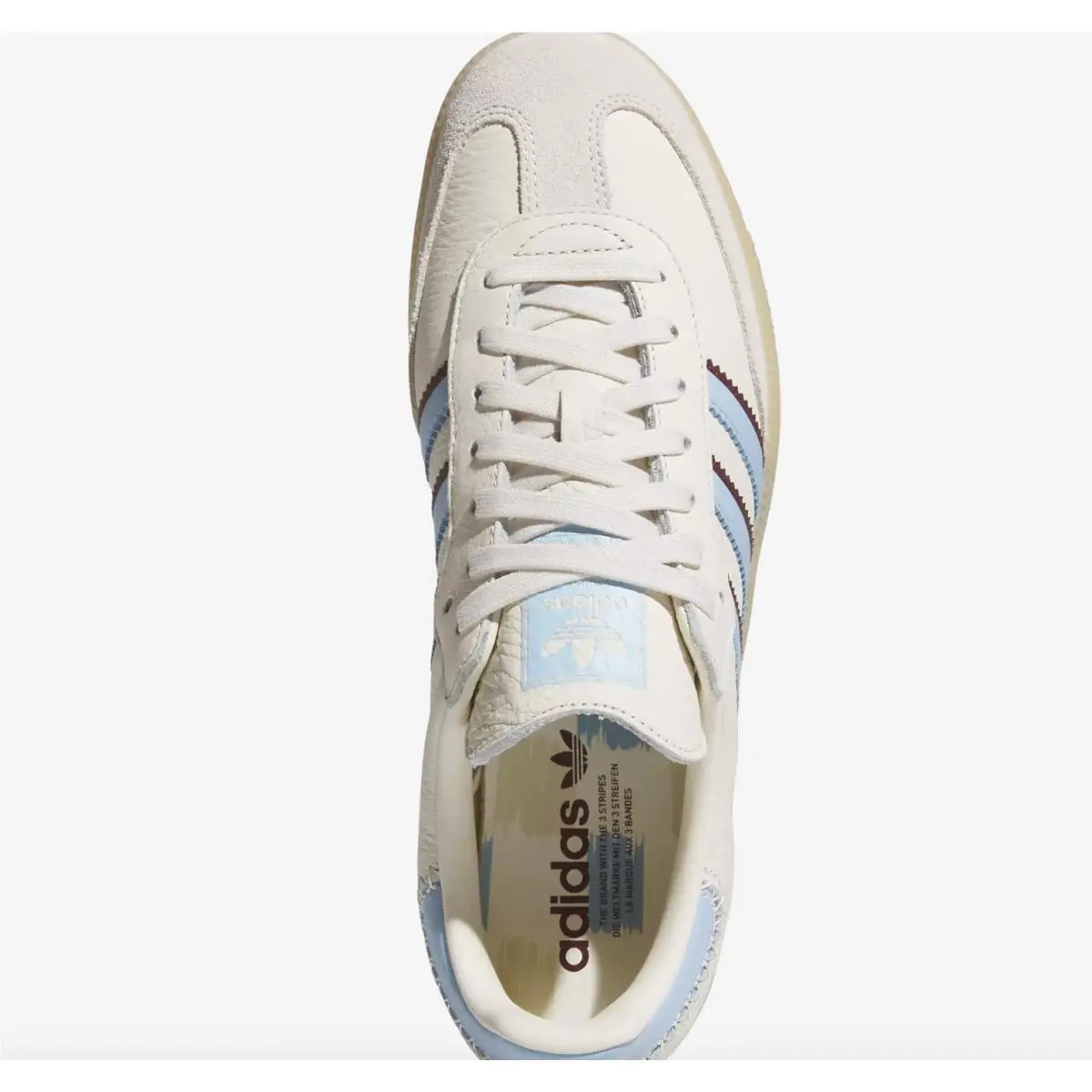 Adidas shoes - adidas Samba - Samba - JS5041 - Wonder White/Clear Sky/Shadow Red 2