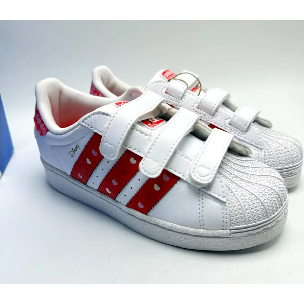 Adidas shoes - ADIDAS Superstar LED Lights CF C Disney - Core Black/Bright Red/Cloud White 2