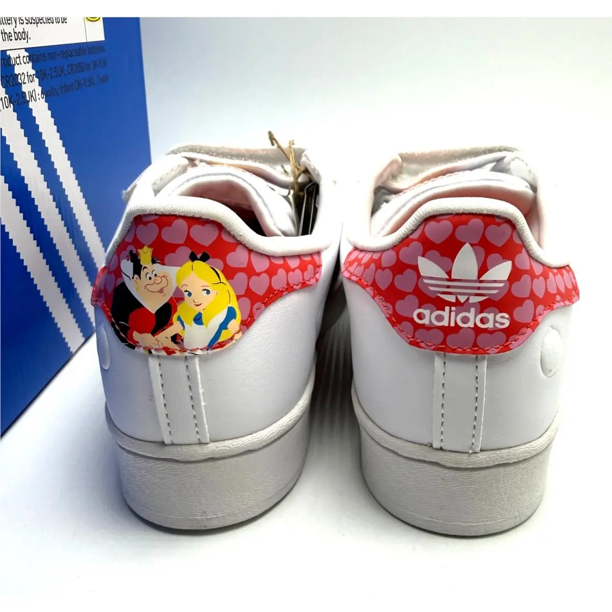 Adidas shoes - ADIDAS Superstar LED Lights CF C Disney - Core Black/Bright Red/Cloud White 10