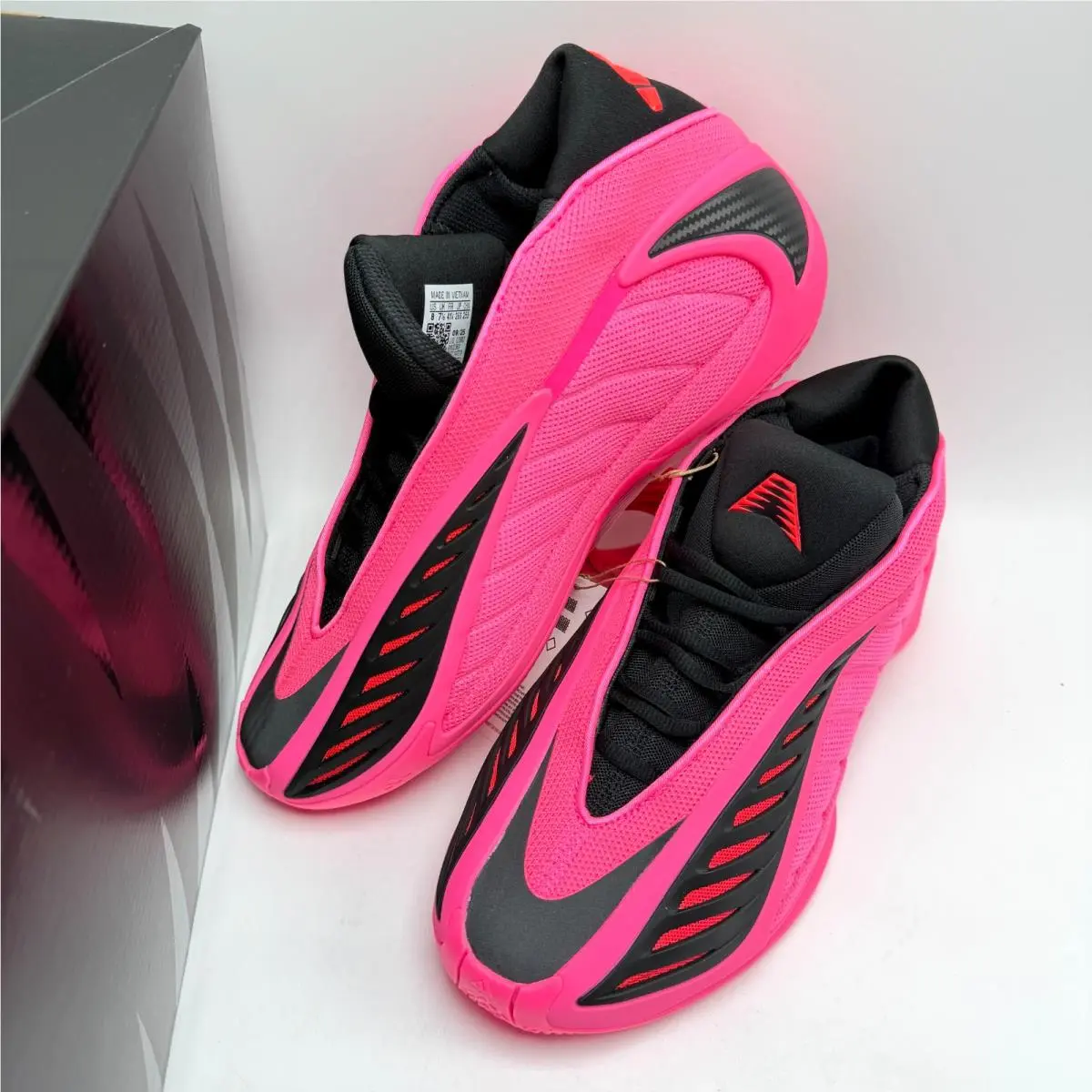 Adidas shoes - adidas Anthony Edwards 2 - Anthony Edwards - KJ2363 - Lucid Pink/Core Black/Lucid Red 13