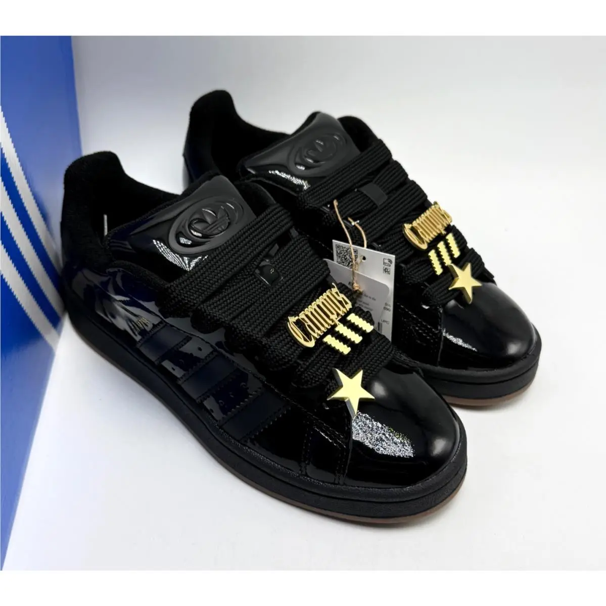 Adidas shoes - adidas Campus 00s - Campus - IH4364 - Core Black/Core Black/Gold Metallic 8
