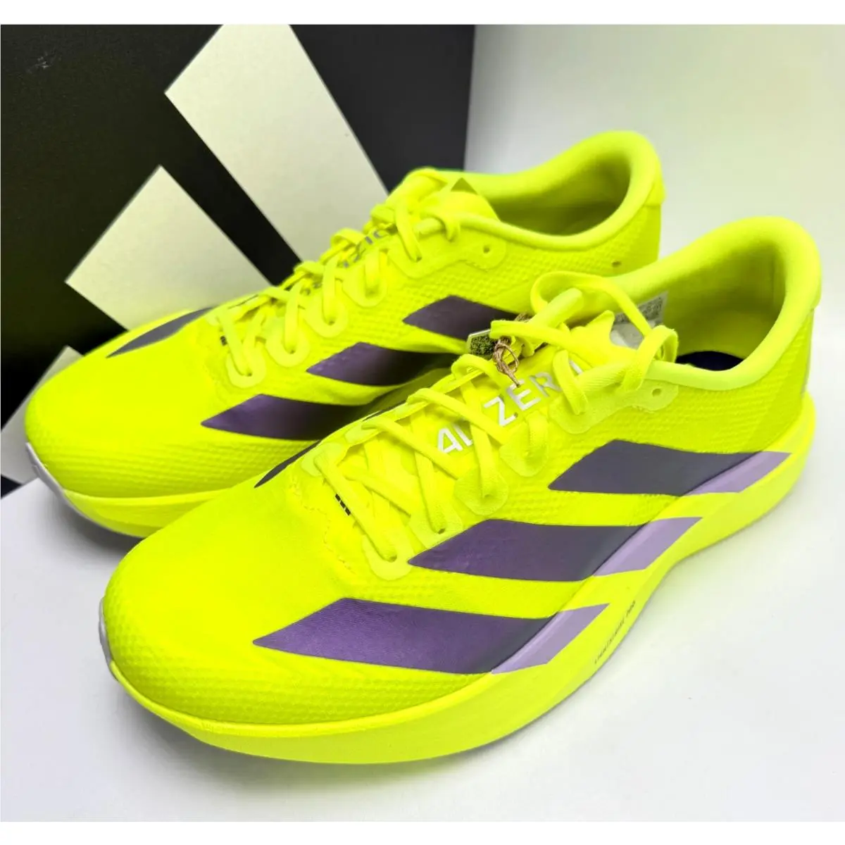 Adidas shoes - adidas Adizero - Adizero - JR2024 - Solar Yellow/Aurora Plum/Powder Plum 6