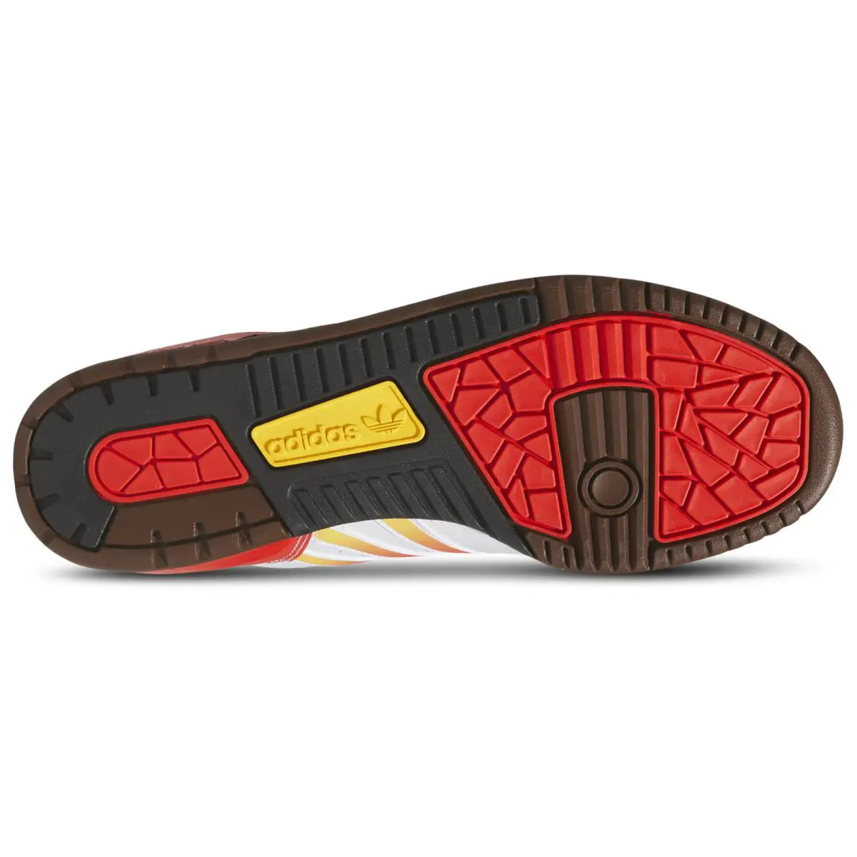 Adidas shoes - Cloud White/Red/Crew Yellow 3