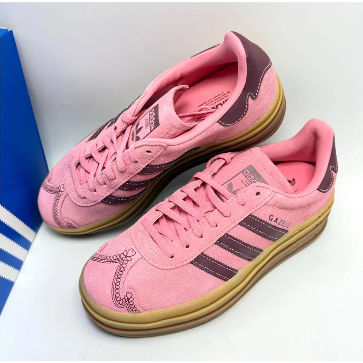 Adidas shoes - adidas Gazelle - Gazelle - IH6697 - Shadow Red/Pink Spark/Shadow Red 3