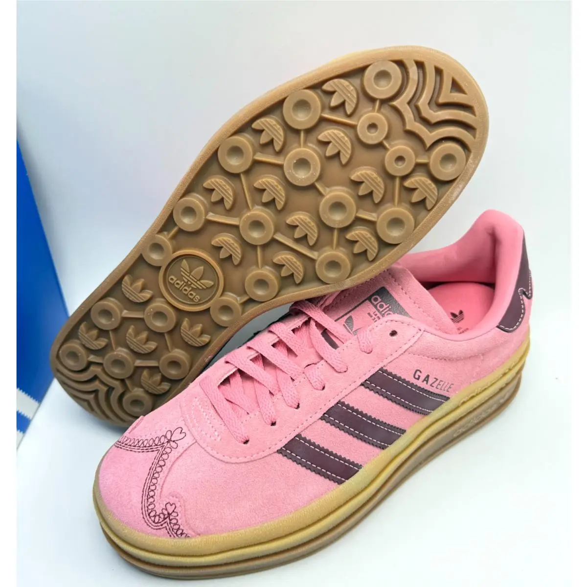 Adidas shoes - adidas Gazelle - Gazelle - IH6697 - Shadow Red/Pink Spark/Shadow Red 10