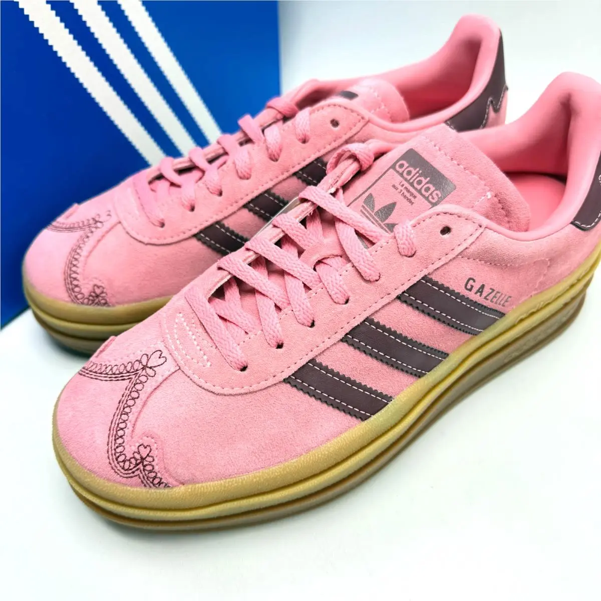 Adidas shoes - adidas Gazelle - Gazelle - IH6697 - Shadow Red/Pink Spark/Shadow Red 5