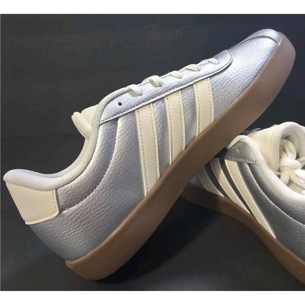 Adidas shoes - adidas Vl Court - Court - Silver 3