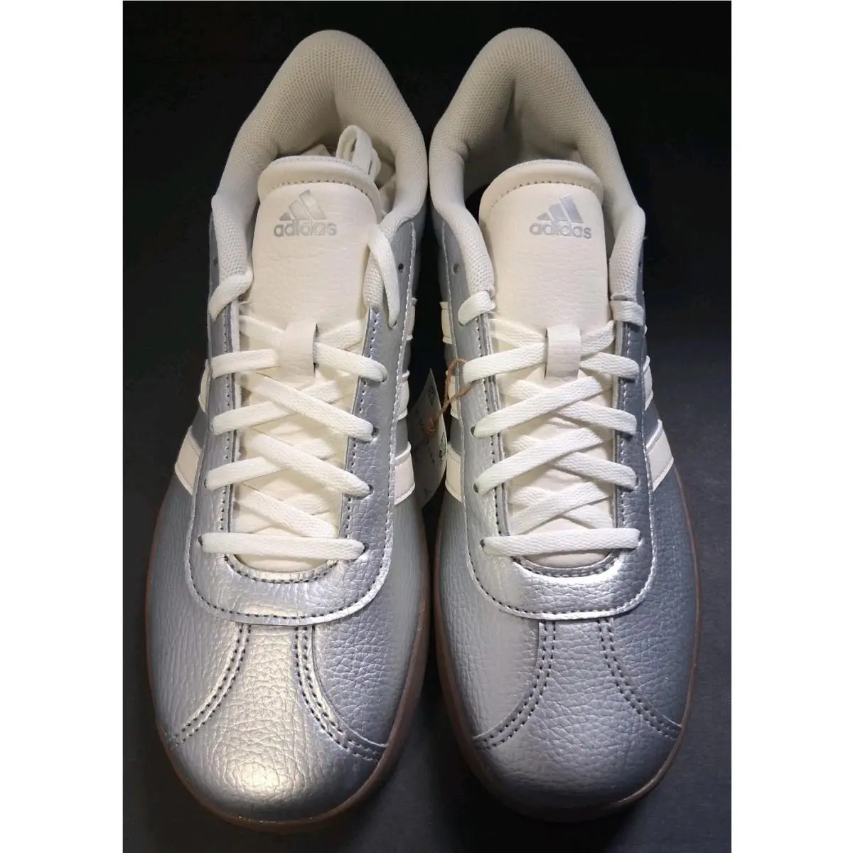 Adidas shoes - adidas Vl Court - Court - Silver 11