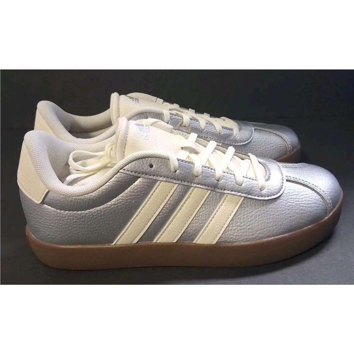 Adidas shoes - adidas Vl Court - Court - Silver 12