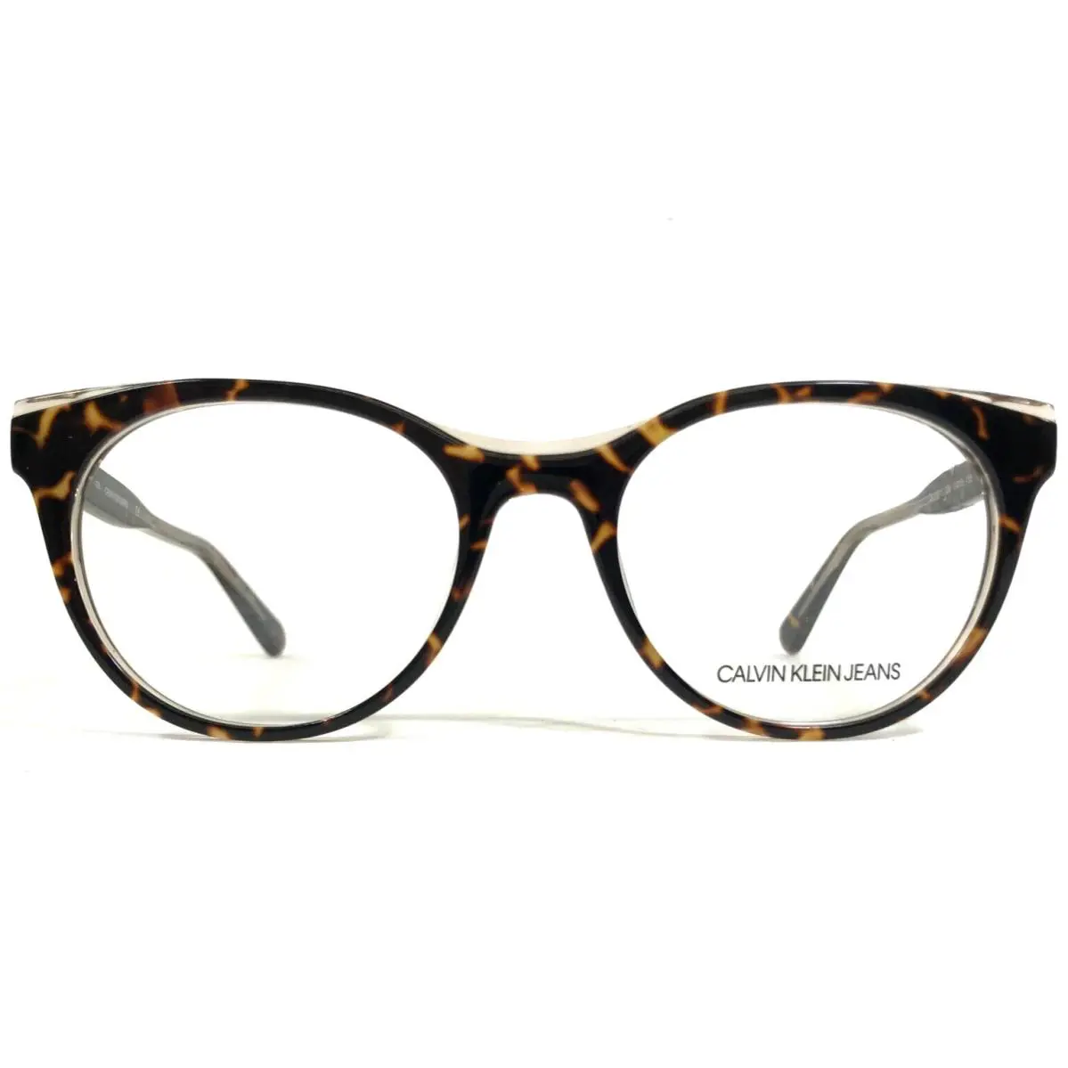 Calvin Klein Jeans Eyeglasses Frames CKJ19511 236 Tortoise Clear Round 51-19-135
