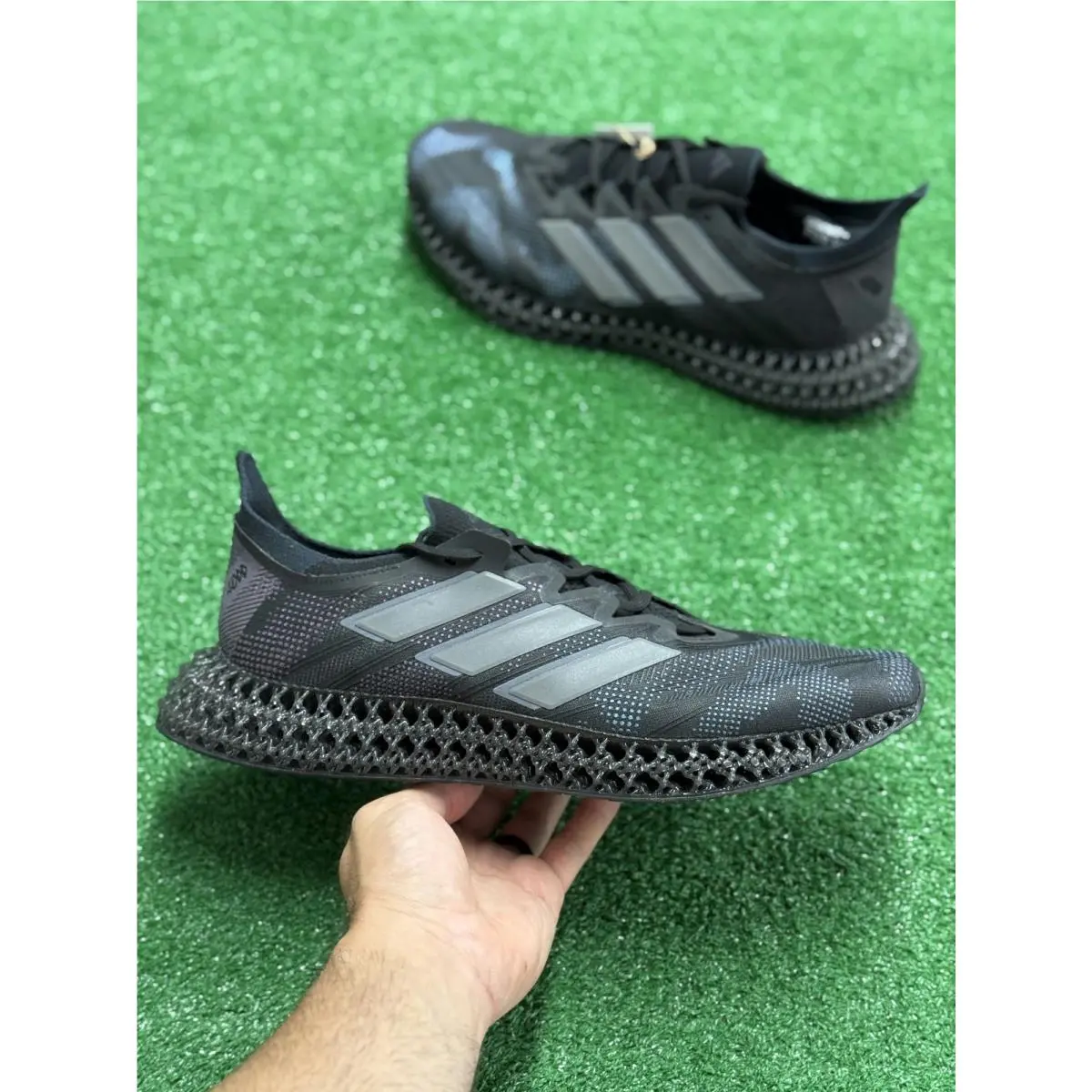 Adidas shoes - 4DFWD 4 Core Black Iron Metallic Grey - JI1452 - Black 3