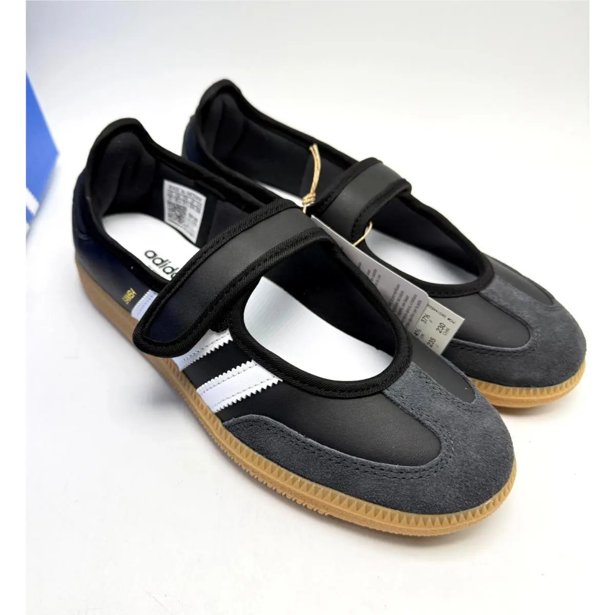 Adidas shoes - adidas Samba Jane J - Samba Jane - JR7437 - Core Black/Carbon/Footwear White 9