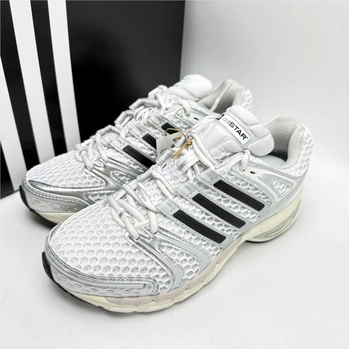 Adidas shoes - adidas adistar - adistar - KI8732 - Cloud White/Silver Metallic/Grey One 6