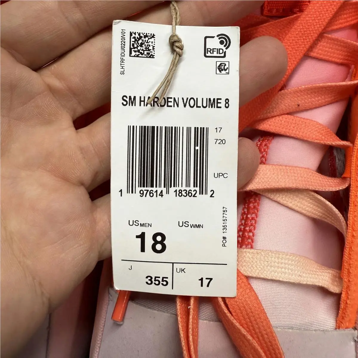 Adidas shoes - Harden Vol. 8 - Harden - IH3652 - Red 6