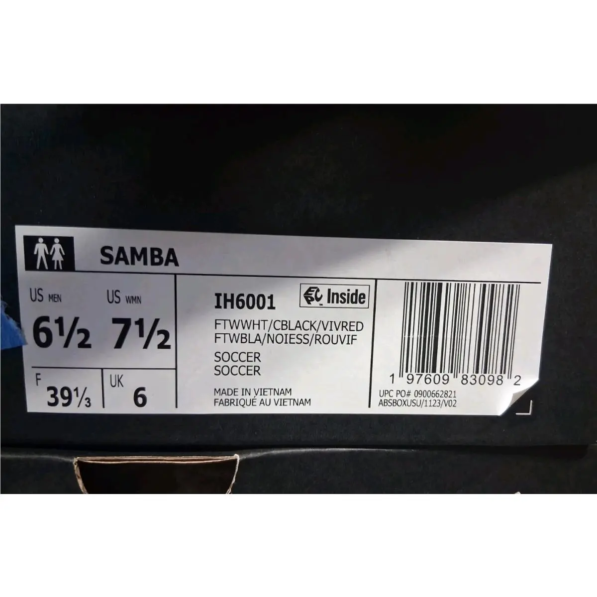 Adidas shoes - adidas Samba - Samba - IH6001 - white/black 18