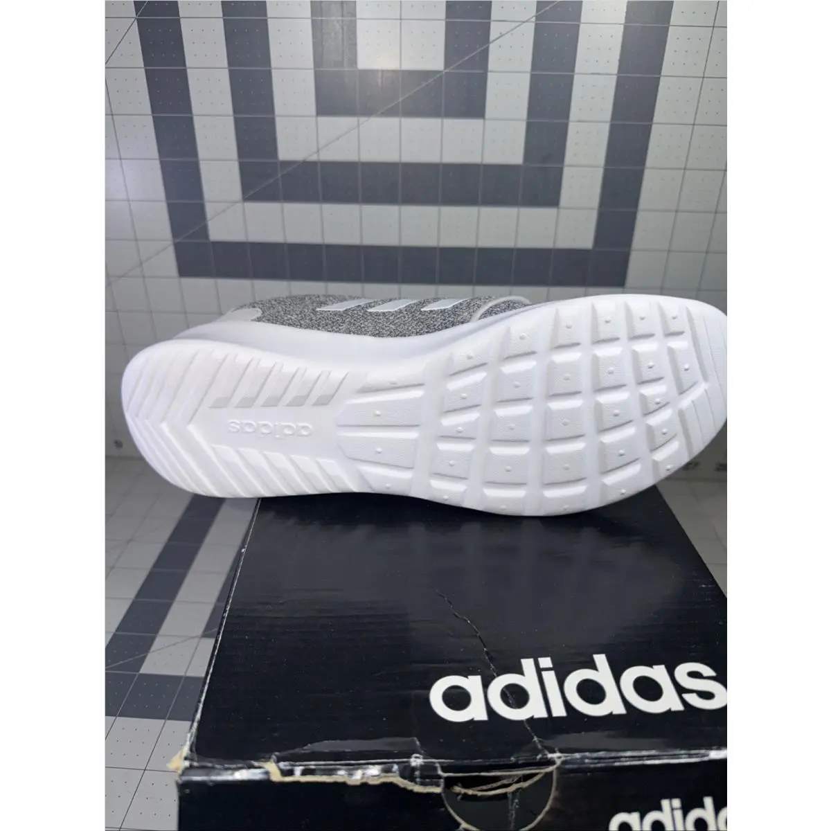 Adidas shoes - adidas QT Racer - Racer - AW4313 - Gray White 24