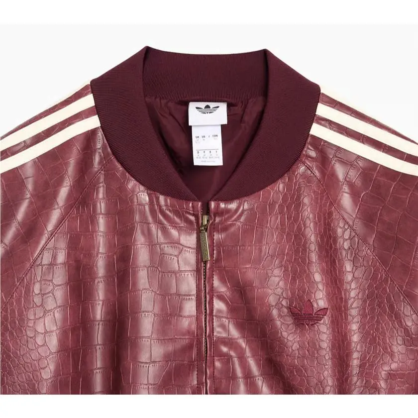 Adidas clothing - adidas Originals SST Pleather Track Jacket - KD8792 - Multicolor 0