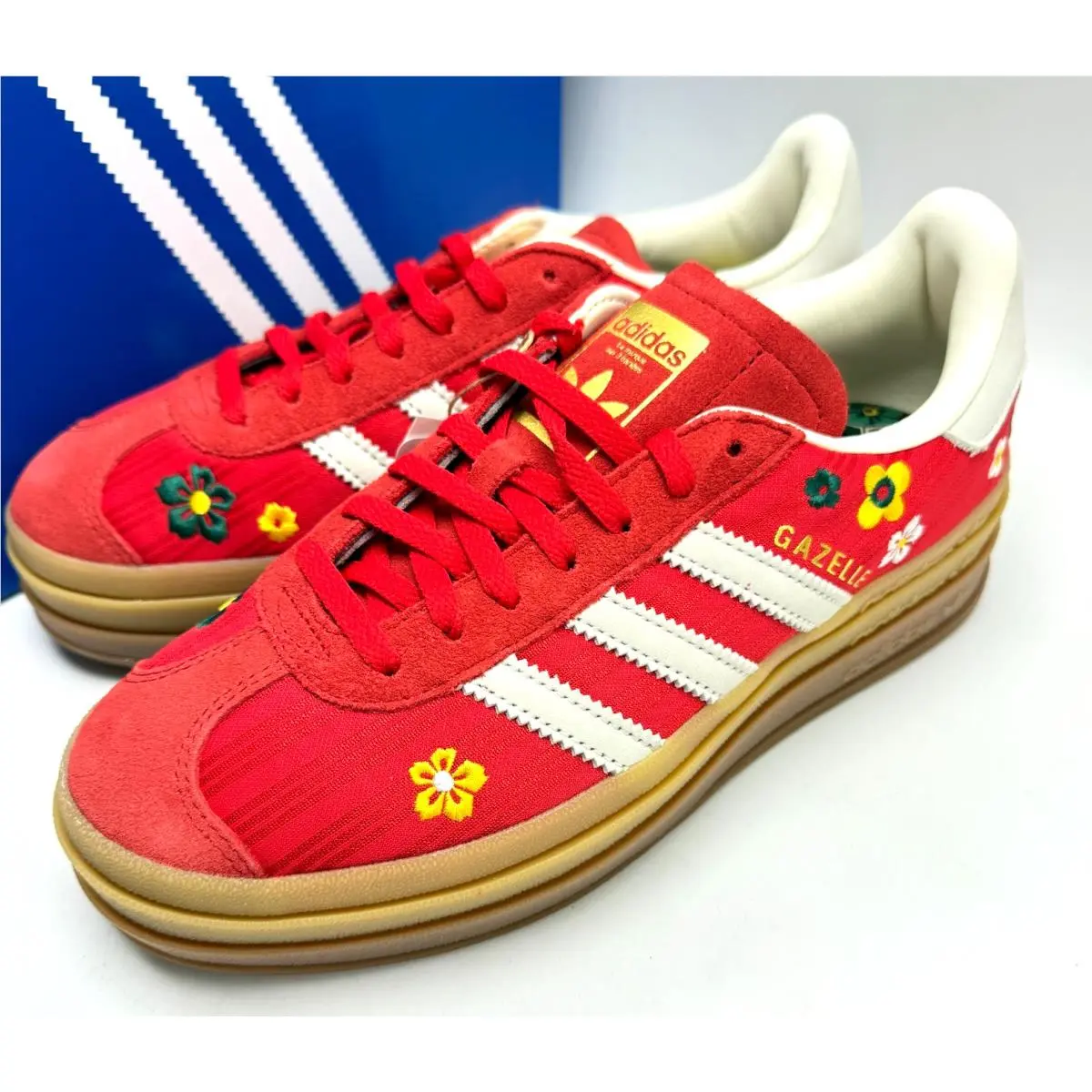 Adidas shoes - adidas Gazelle - Gazelle - IH1921 - Better Scarlet/Off White/EQT Yellow 7