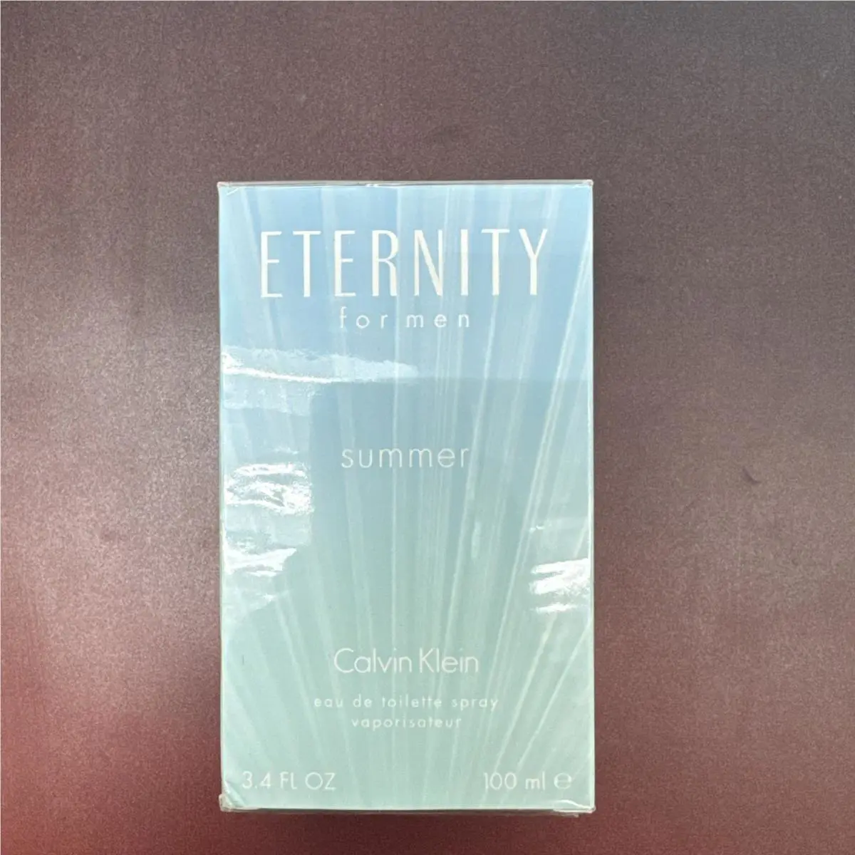 Eternity Summer 2016 by Calvin Klein 3.4 oz 100 ml Eau De Toilette Spray For Men