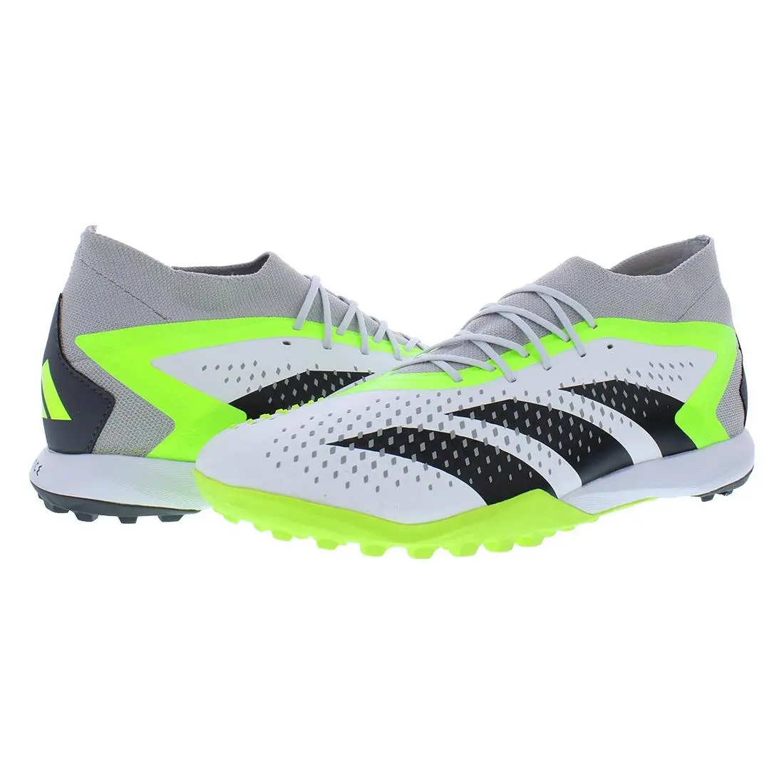 Adidas shoes - Cloud White/Core Black/Lucid Lemon, Main: White 4