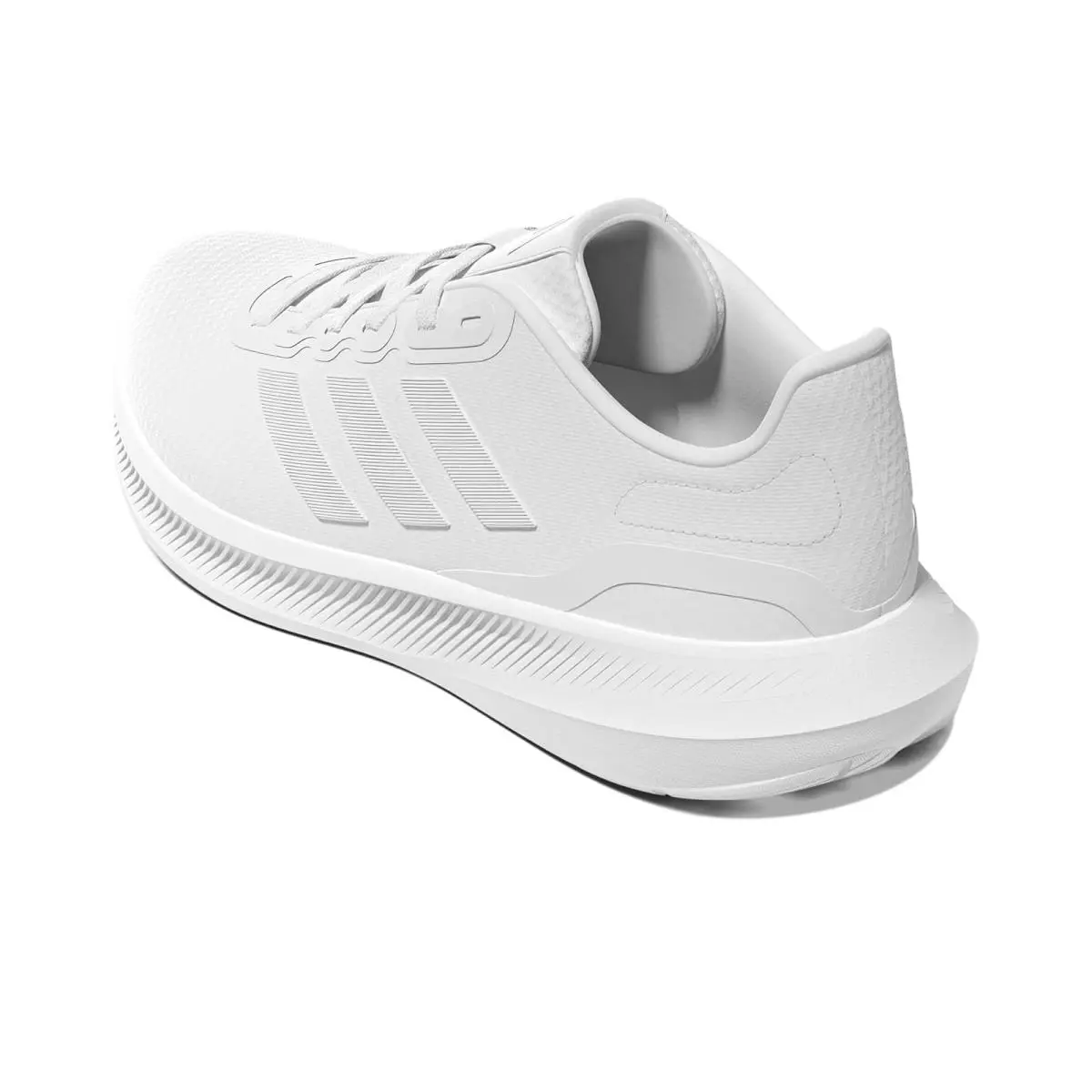 Adidas shoes - White/White/Black 3
