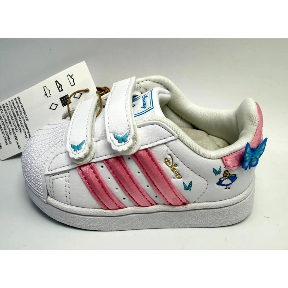 Adidas shoes - adidas Superstar Foundation - Superstar Foundation - Cloud White/Light Pink/Lucid Aquamarine 1